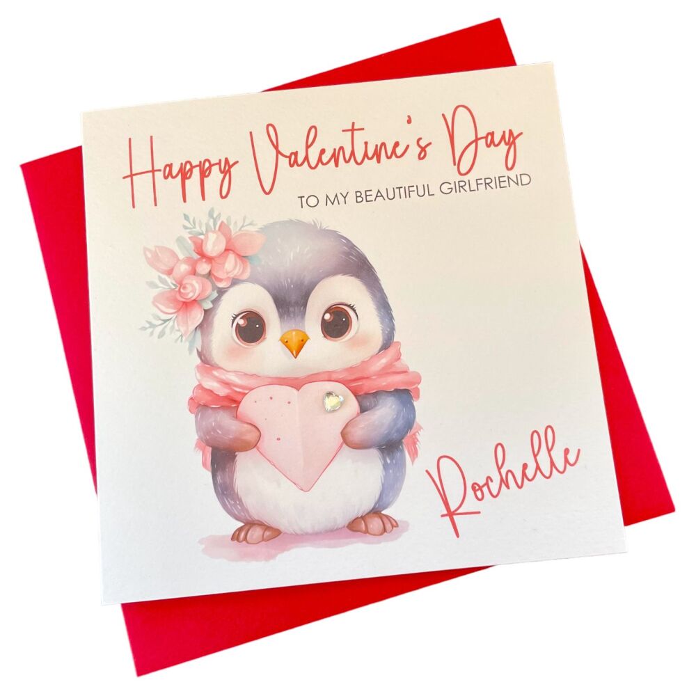 Penguin Couple Valentine's card