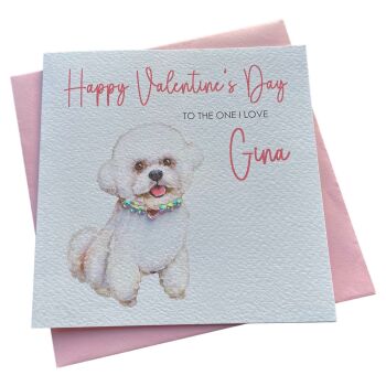 Puppy Dog Valentine's card