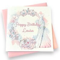Pretty in pink birthday card