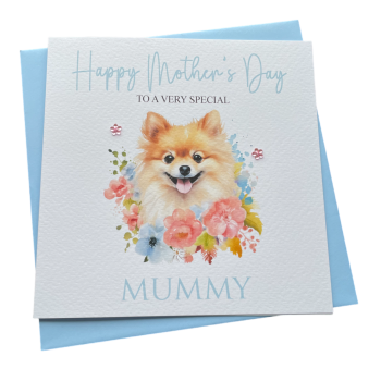 Mother's Day Pomeranian card