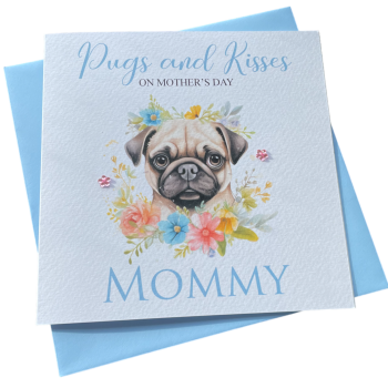 Mother's Day Pug card