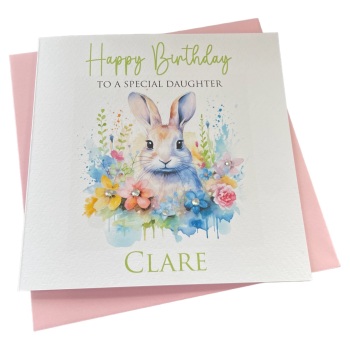 Birthday Rabbit card