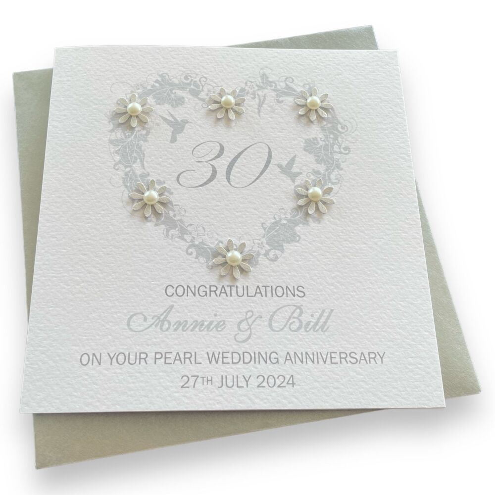 Pearl Wedding Anniversary