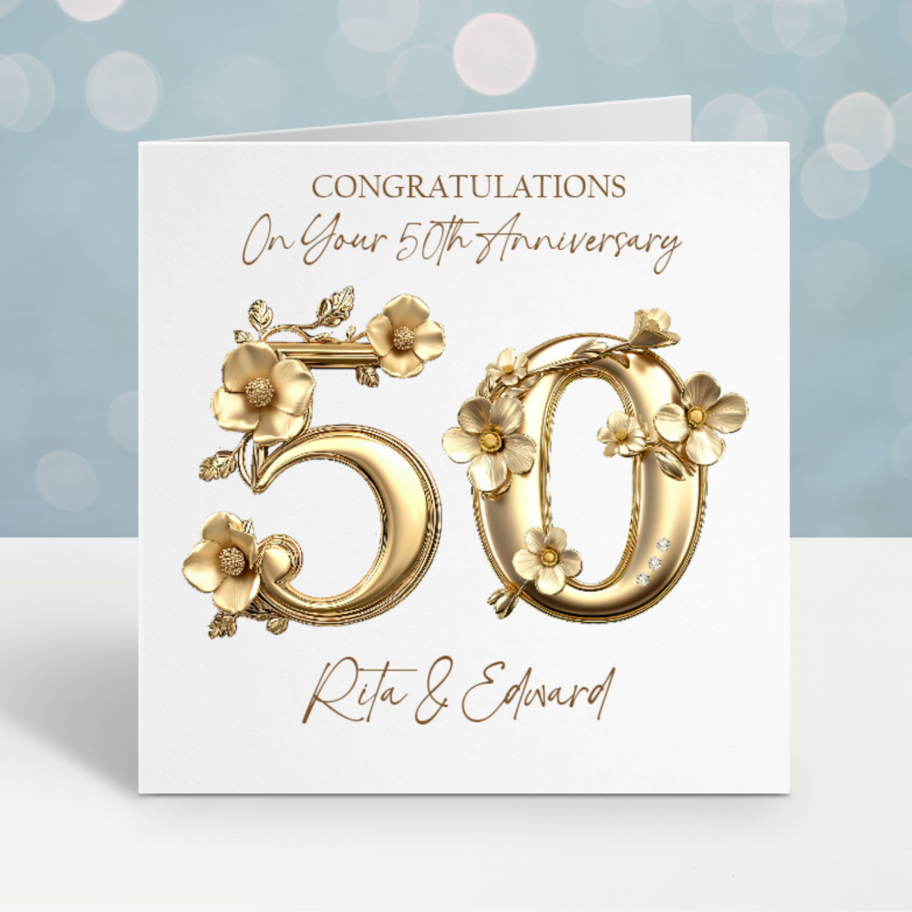 20th China Anniversary Card