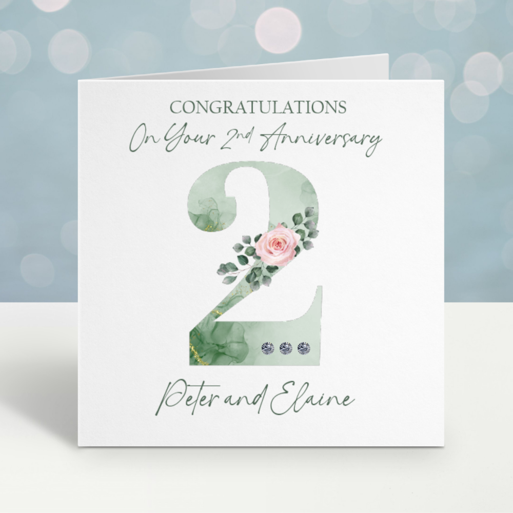 Silver Anniversary '25' Card