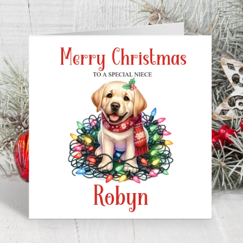 Christmas Labrador