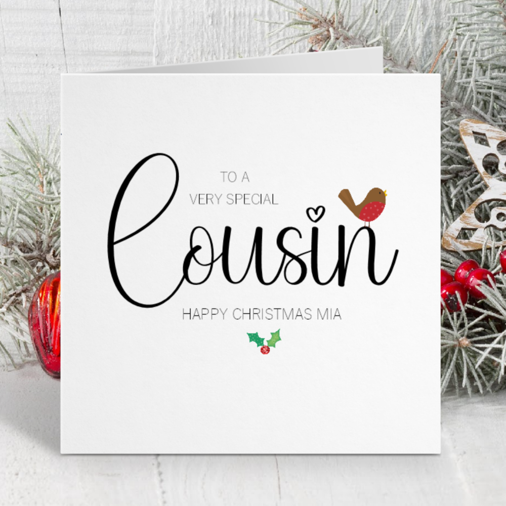 'To a Special Couple ' Christmas card