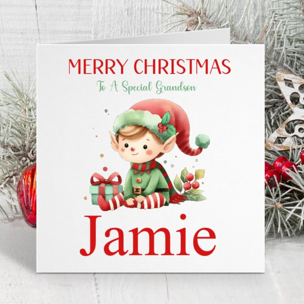 Christmas Reindeer Card