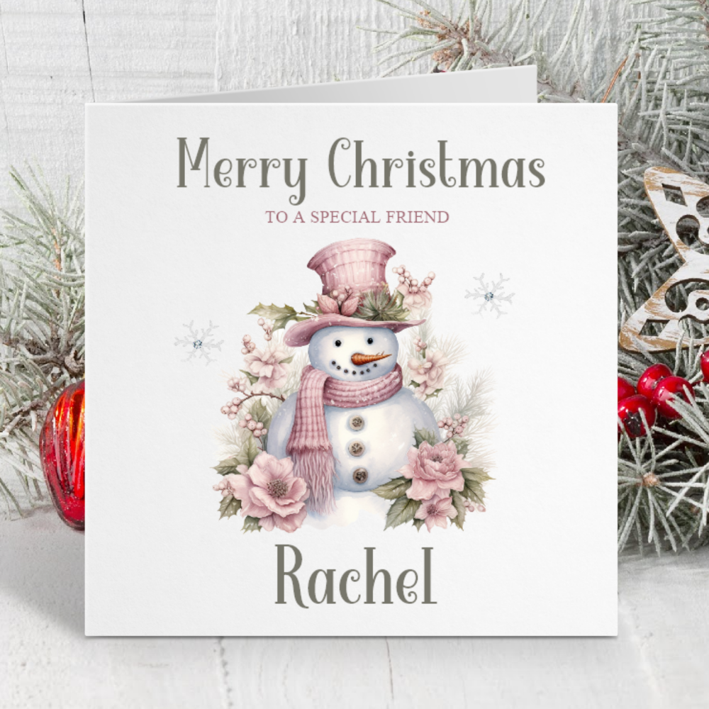 Christmas Reindeer Card