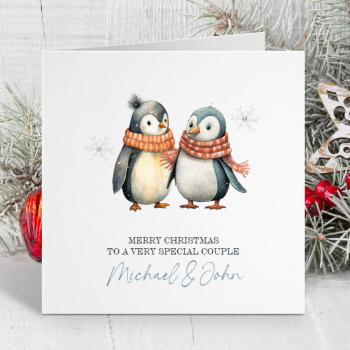 Christmas Penguin Card (2)