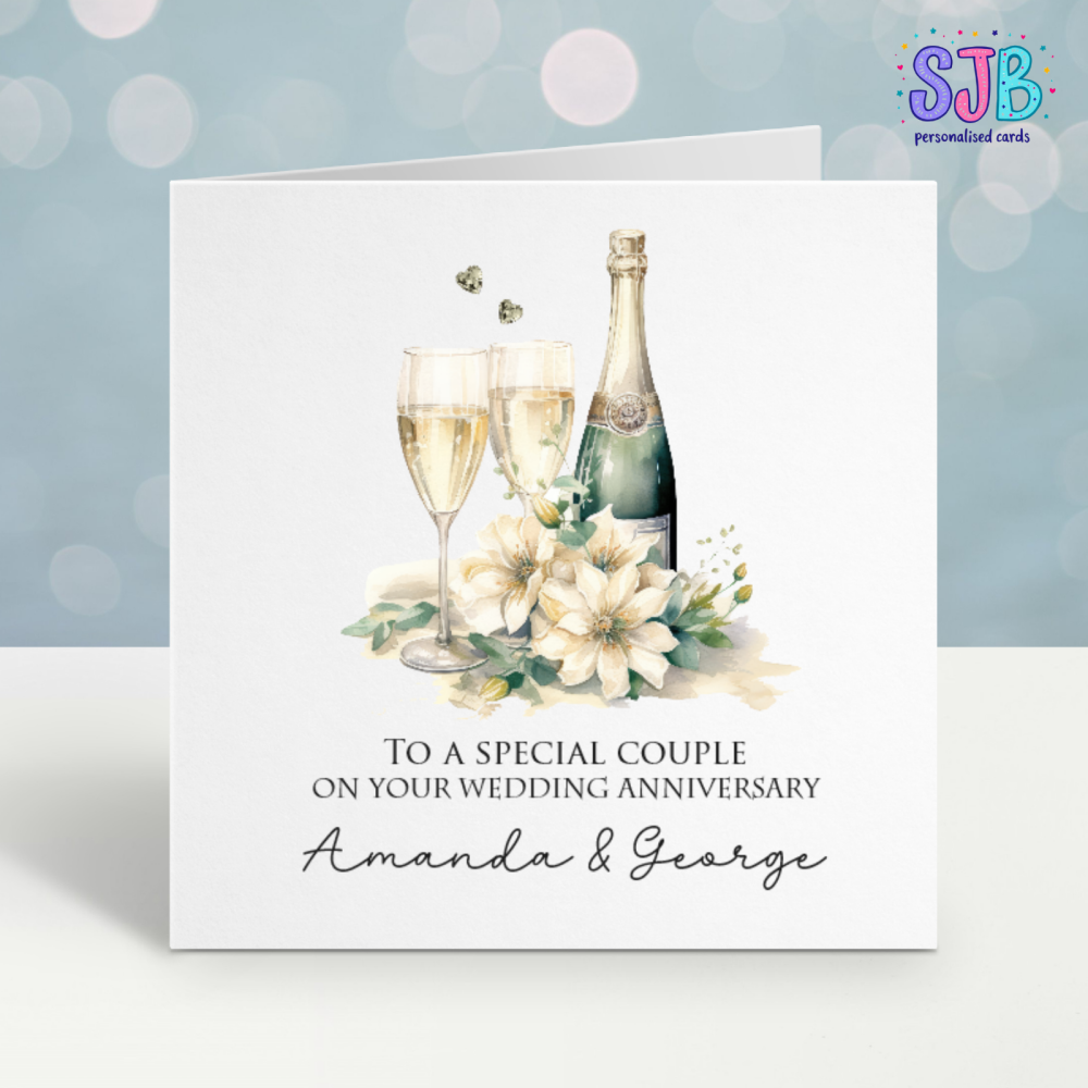 Special Couple Anniversary Card