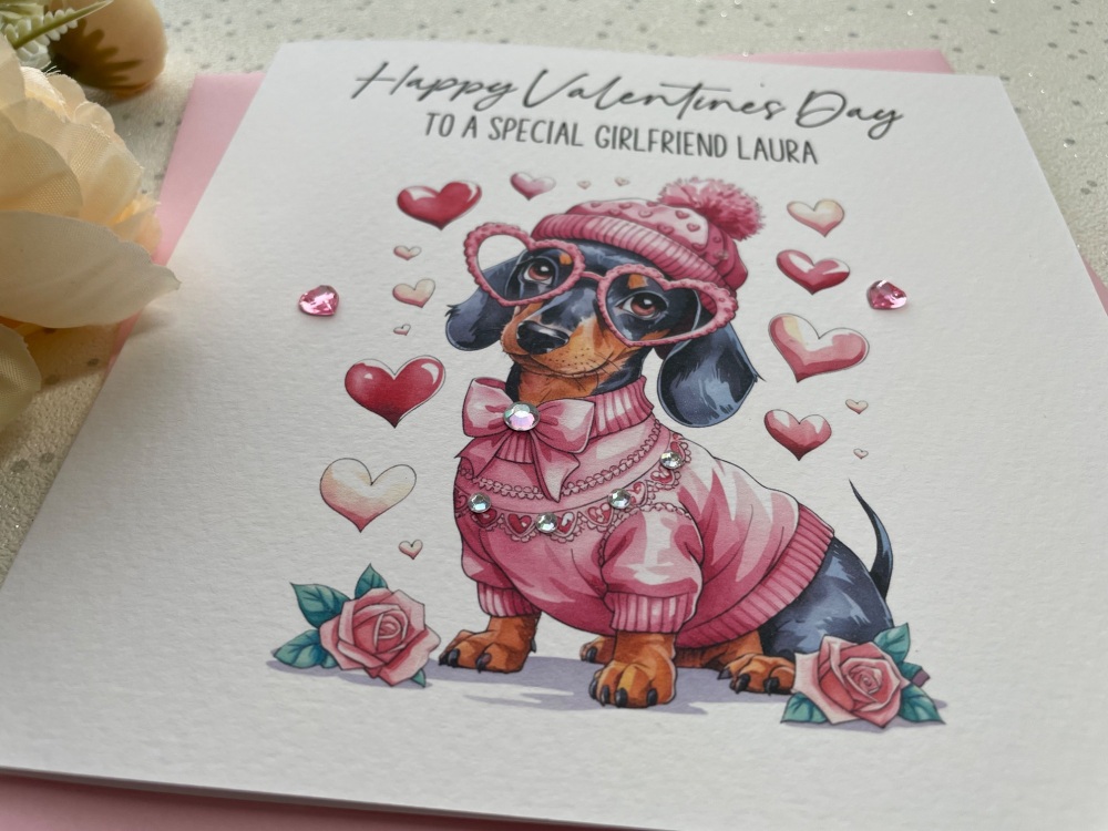 Pink Age Birthday Card ANY AGE