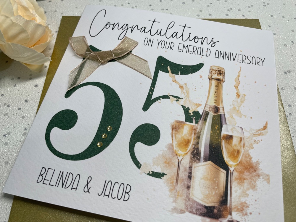 Pink Age Birthday Card ANY AGE