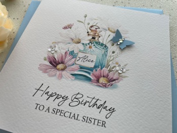 Perfume Birthday Card