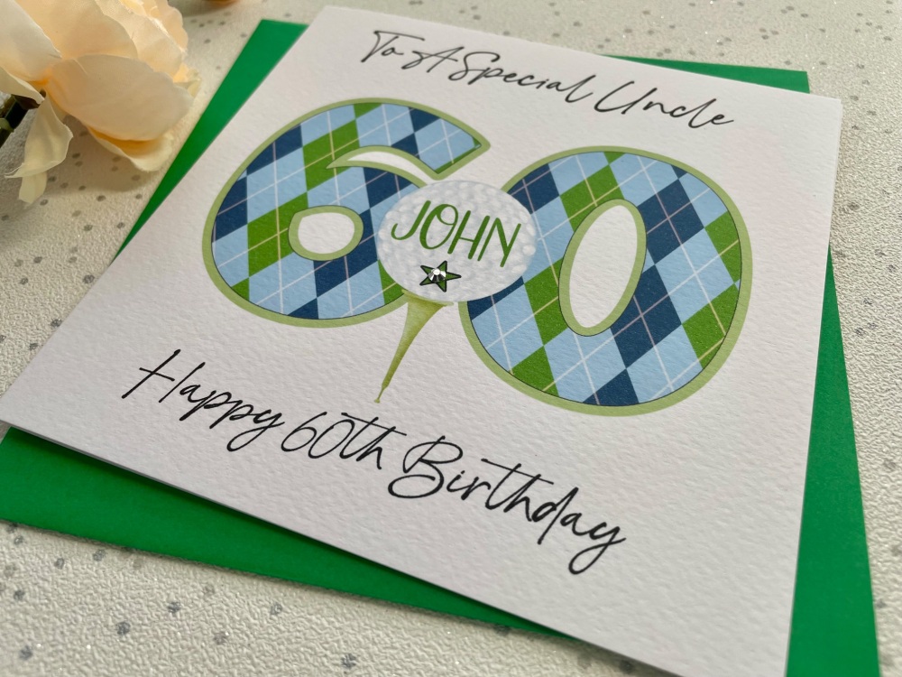 Afternoon Tea Birthday Card - ANY AGE