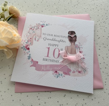 Ballet Birthday Card