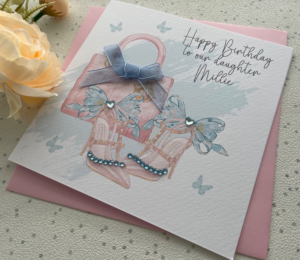 Handbag and shoes card (2)