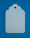 1 x Large Scalloped Tag