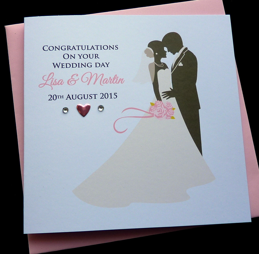 Bride & Groom Wedding Card (1)