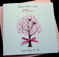 Mother's day blossom tree Card