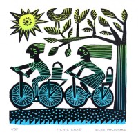 Hilke MacIntyre 'Picnic Cycle' Card