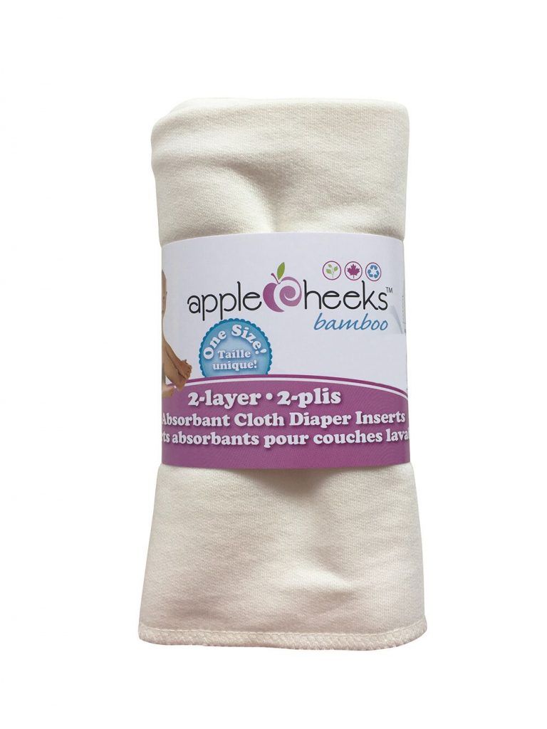 Apple Cheeks foldable bamboo inserts/boosters