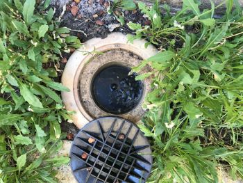 Blocked Sewer Overflow