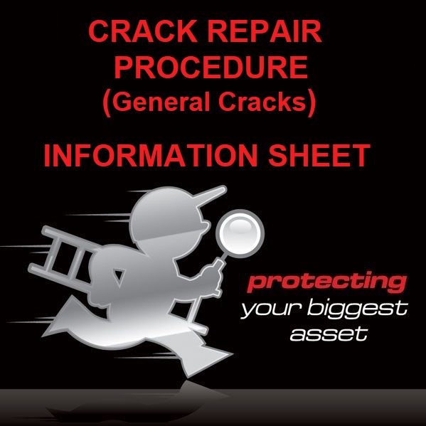 Crack Repair Procedure - Building Inspectors Perth