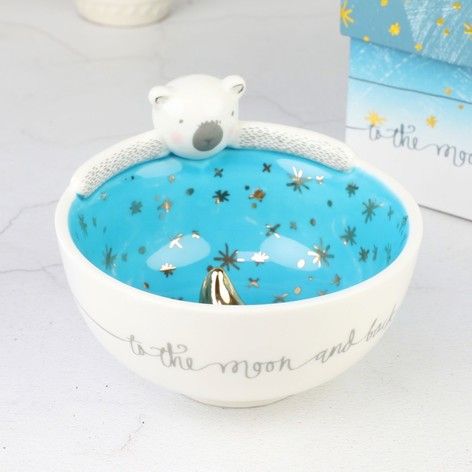 To The Moon and Back Ceramic Bowl