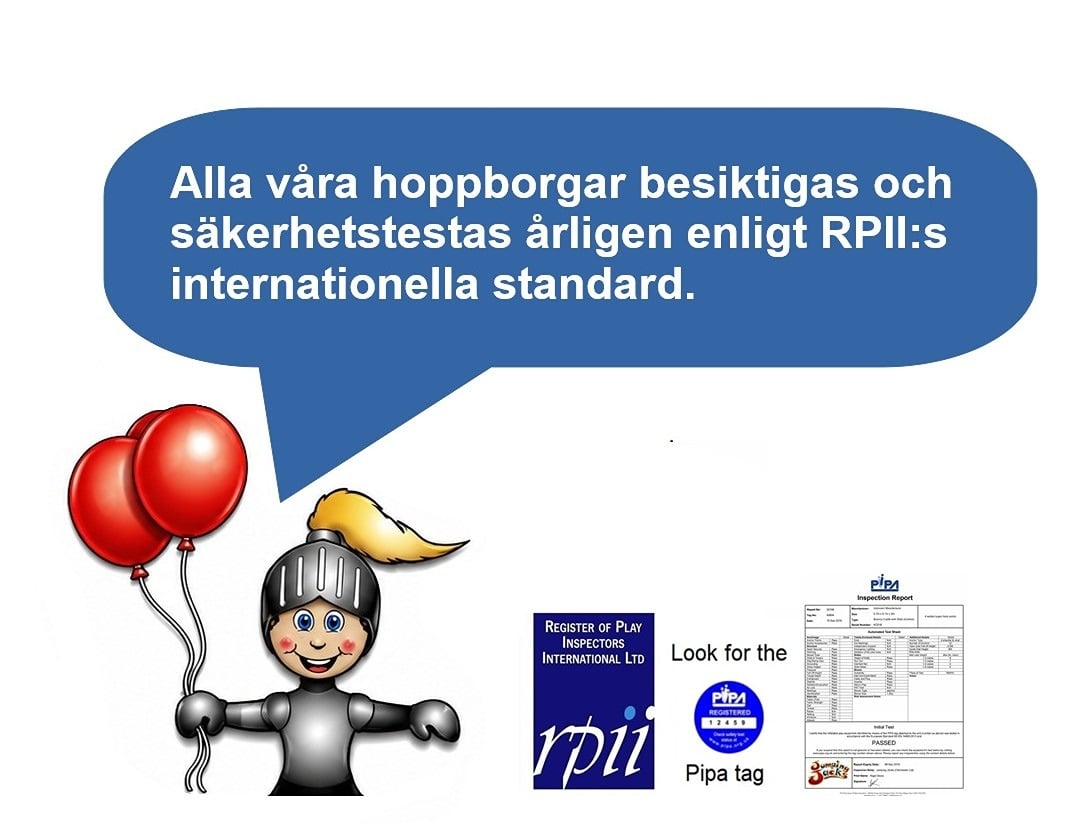 Hoppborgar att hyra