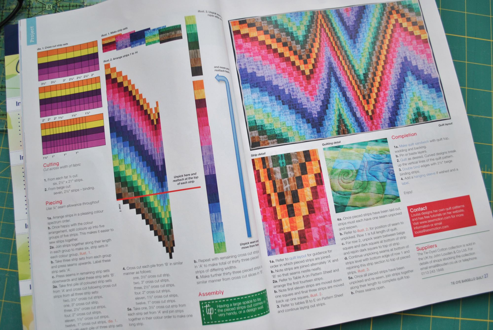British Patchwork & Quilting Article