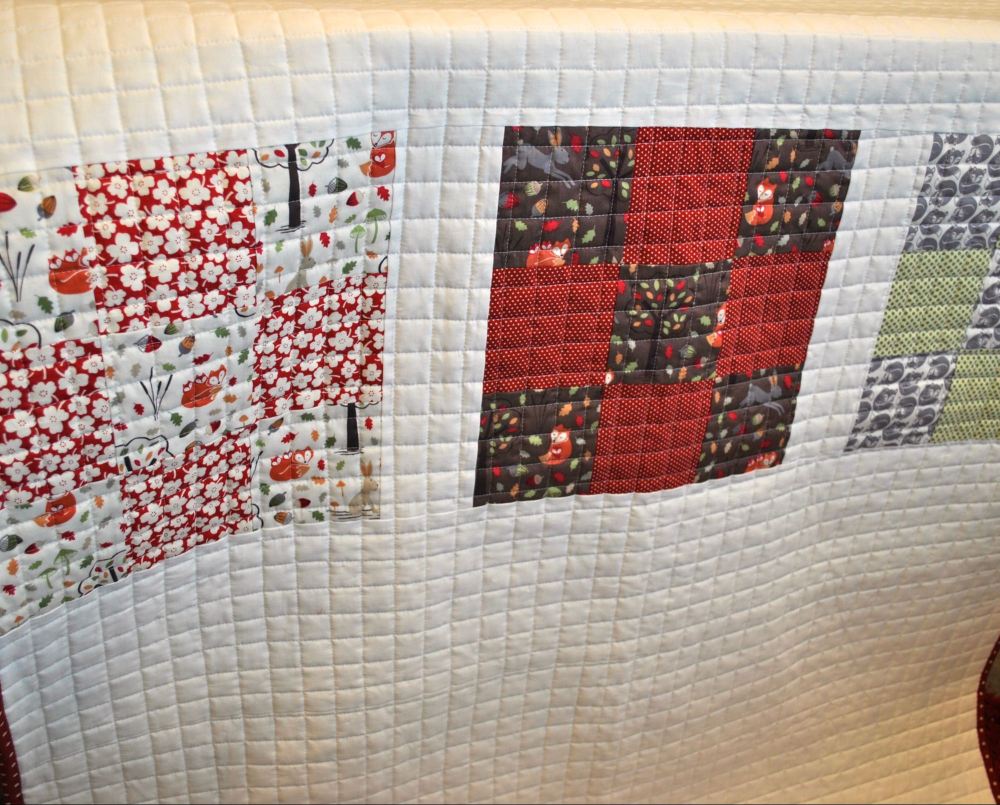 How to piece a quilt back