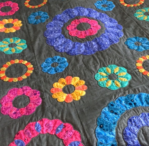 Curve Motion Medallion BOM Quilt