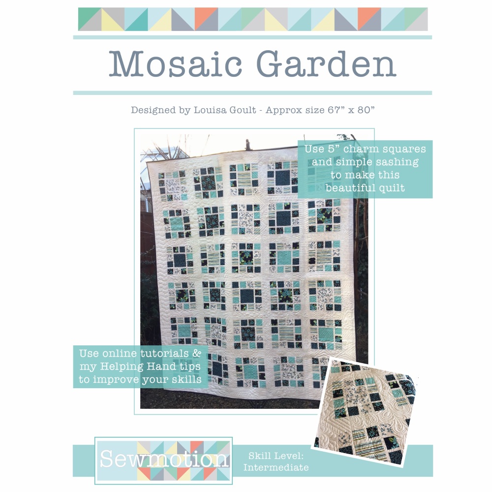 Mosaic Garden Quilt Pattern