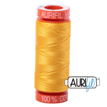 Aurifil Mako 50 Cotton / 200m - Yellow - 2135