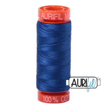 Aurifil Mako 50 Cotton / 200m - Medium Blue - 2735