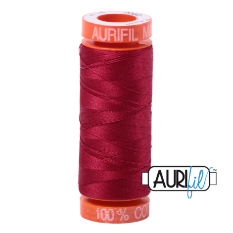 Aurifil Mako 50 Cotton / 200m - Red Wine - 2260
