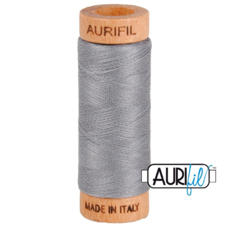 <!-- 001 -->Aurifil Mako 80 Cotton / 200m - Grey - 2605