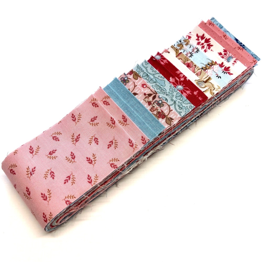 Quilter's Pre-cut 20pc Fabric Strip Set in Edyta Sitar's Super Bloom