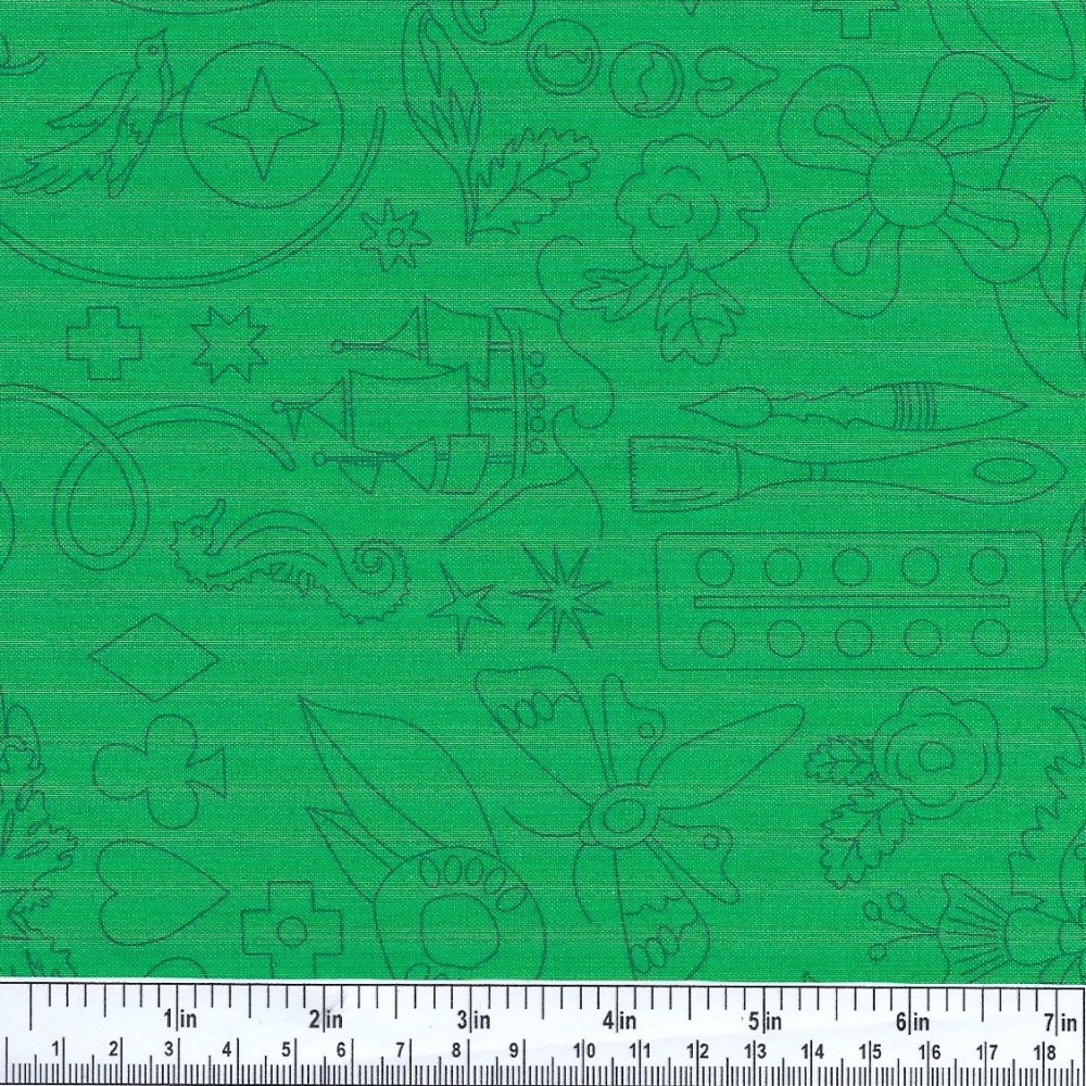 Sun Prints 2020 9256-G Turtle Embroidery
