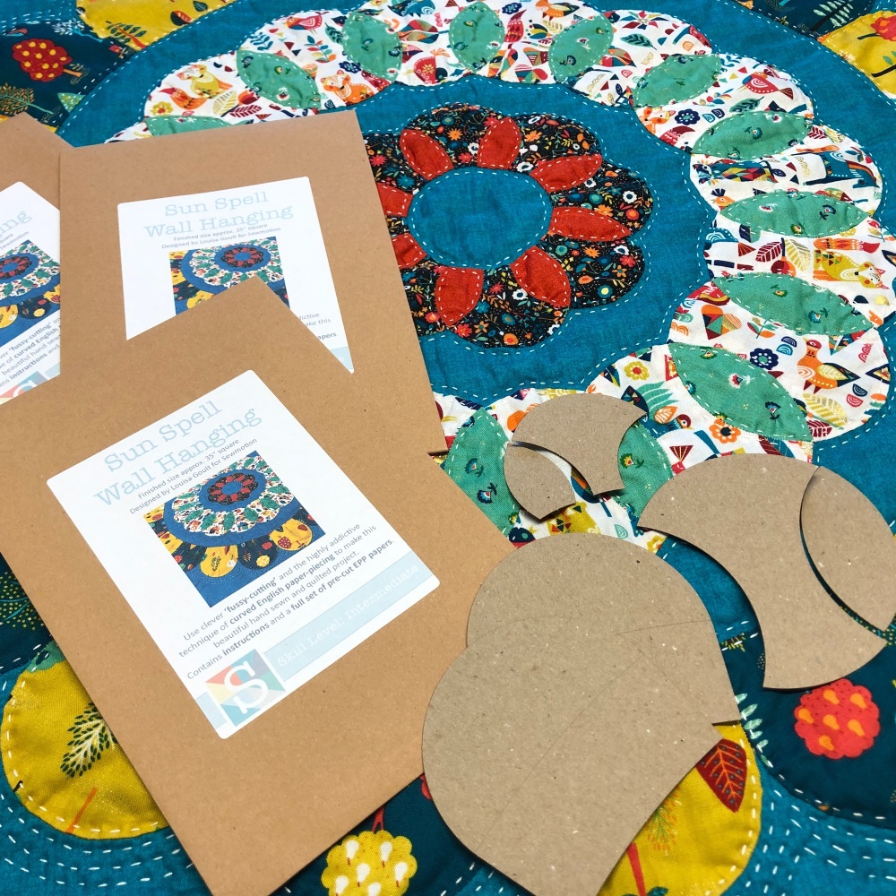 Sun Spell Wall Hanging Pattern & Papers