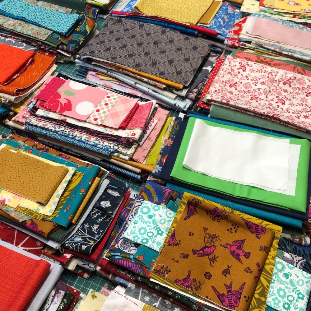 Fabric Scraps Bags