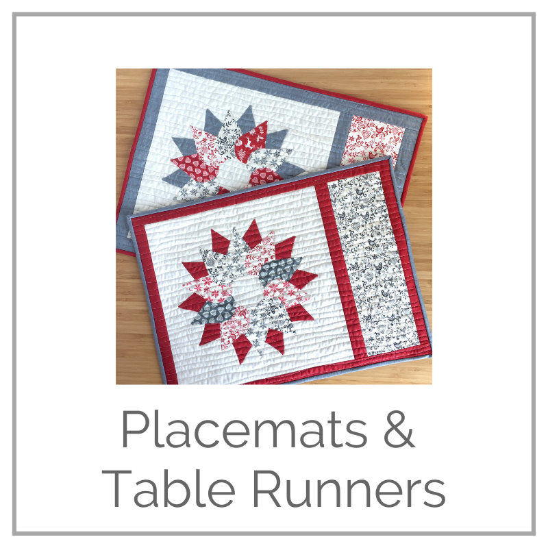 Placemat & Tablerunner patterns - digital