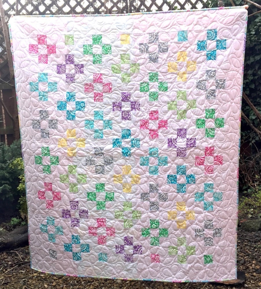 Staggering Nine Patch Quilt 