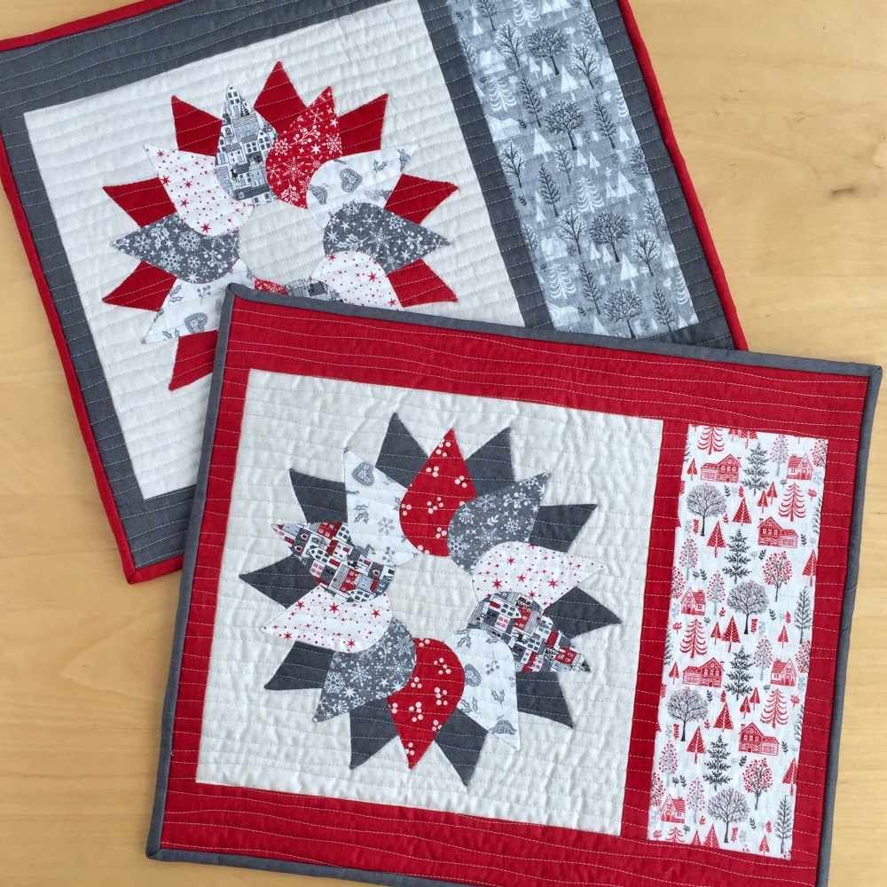 <!-- 001 -->Wreath Table Mats Pattern - English Paper-Piecing