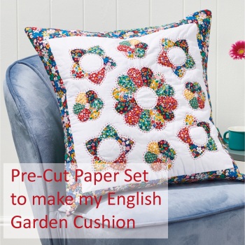 Pre-cut Papers set for my English Garden Cushion (56pcs)