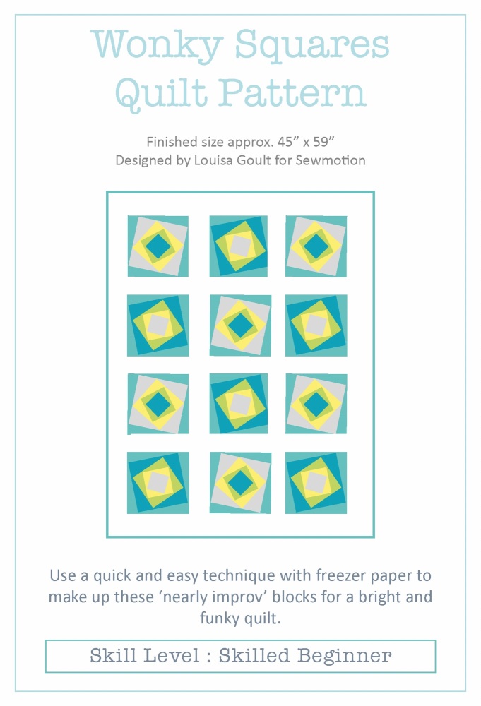 Wonky Squares Quilt Pattern