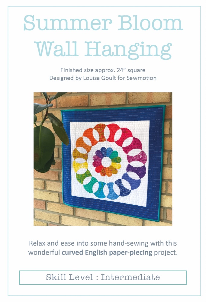 Summer Bloom Wall Hanging Pattern & Papers