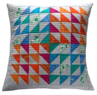 Flying Home Cushion Kit in Sun Prints - Finished size 24