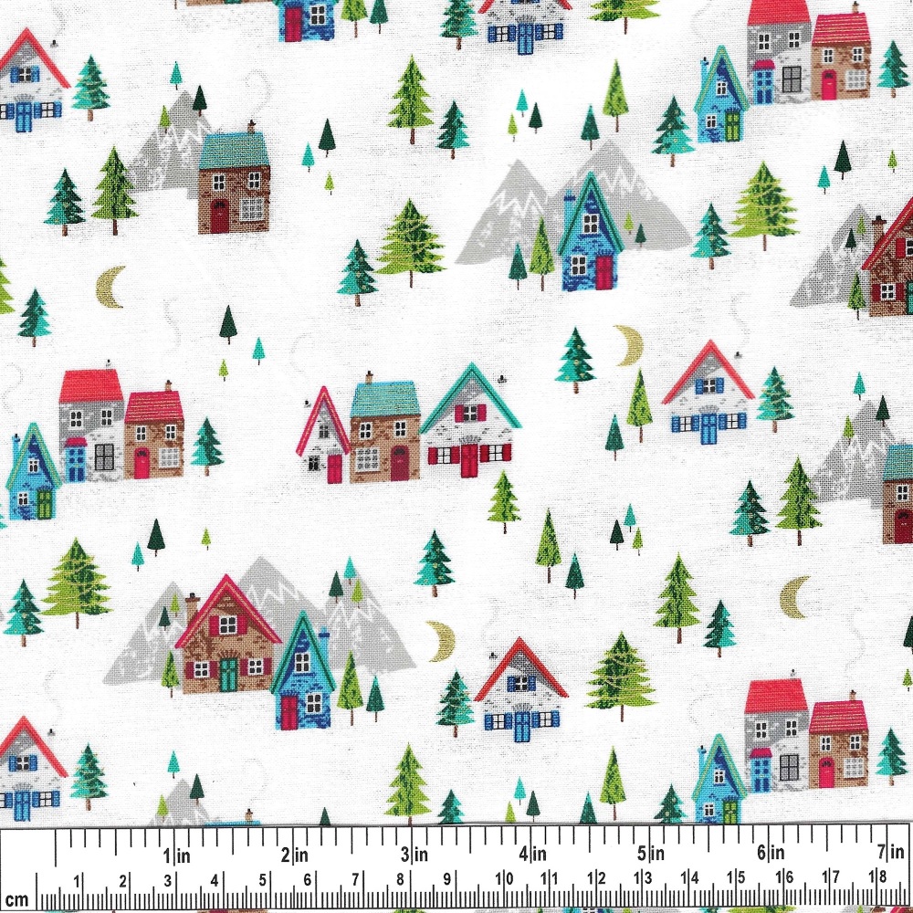 Santa Express - Alpine Village White Metallic